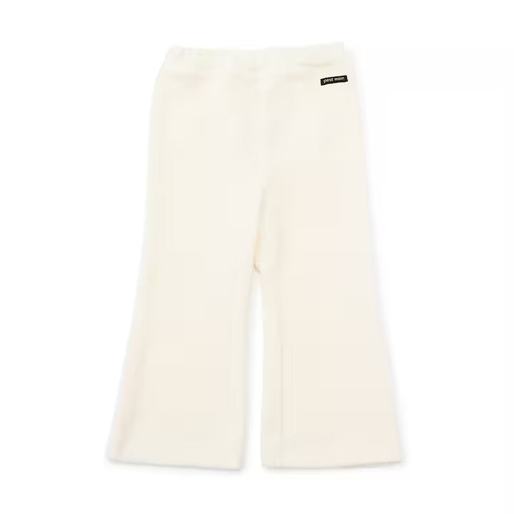 日本童裝 pe#main 毛絨絨喇叭褲 80-130cm 女童款 冬季 PANTS