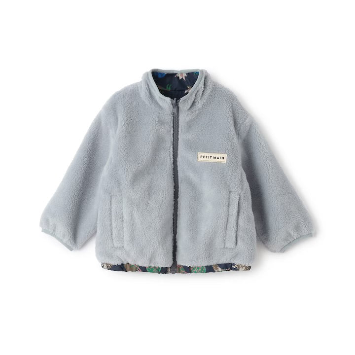 日本童裝 pe#main [防水系統] 2Way 雙面兩著 夾棉外套 80-130cm 男童款 冬季 (適合香港平均溫度、寒冷天氣）OUTERWEAR