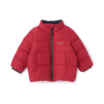 日本童裝 pe#main 防水 夾棉外套 80-130cm 男童款/女童款 冬季 (適合寒冷天氣、溫度低天氣）OUTERWEAR 聖誕紅/新年紅