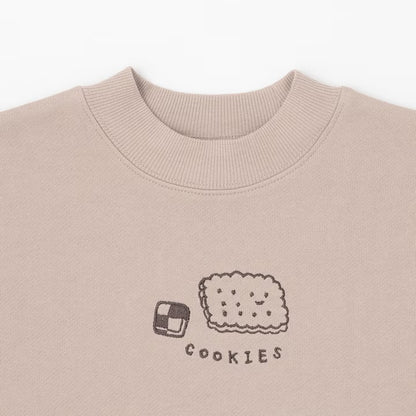 日本童裝 pe#main 抓毛刺繡衛衣 80-130cm 男童款 冬季 TOPS