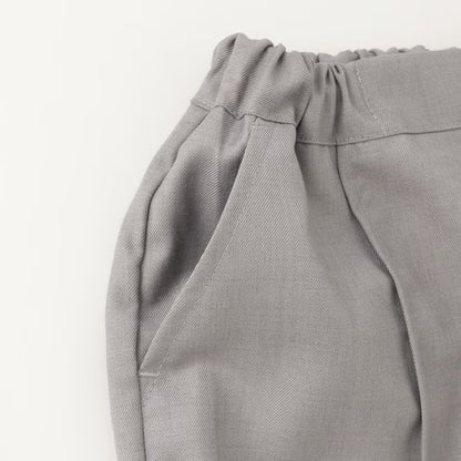 日本童裝 pe#main 無領西裝外套長褲套裝 90-130cm 男童款 冬季 OUTERWEAR PANTS 面試/宴會/表演