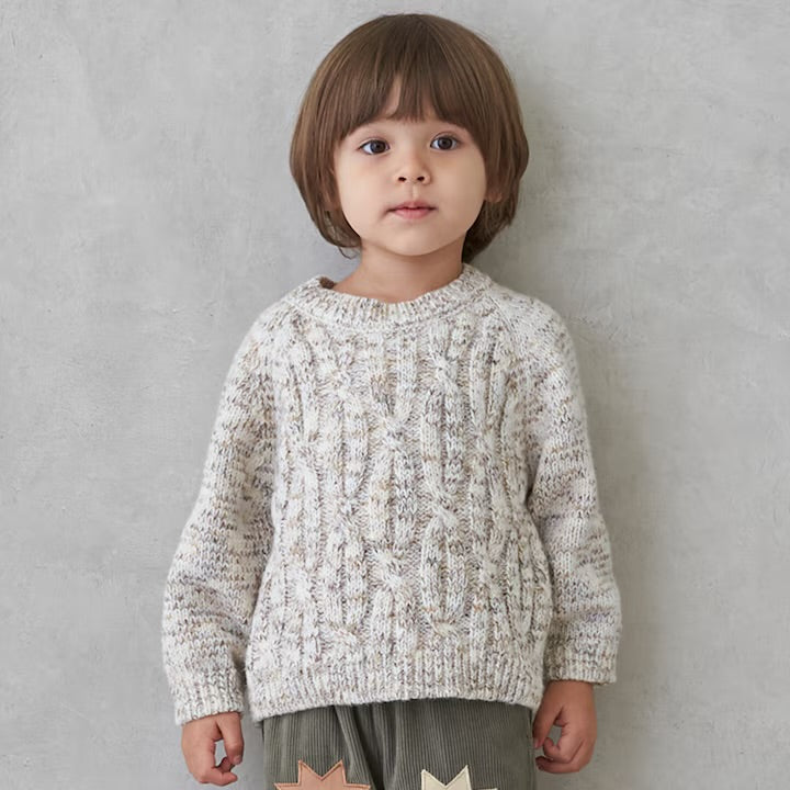 日本童裝 pe#main 麻花針織毛衣 80-130cm 男童款 冬季 TOPS