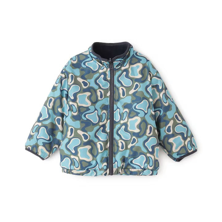 日本童裝 pe#main [防水系統] 2Way 雙面兩著 夾棉外套 80-130cm 男童款 冬季 (適合香港平均溫度、寒冷天氣）OUTERWEAR