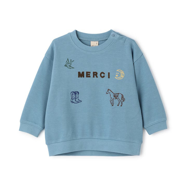 日本童裝 pe#main 印花衛衣 80-130cm 男童款 冬季 TOPS