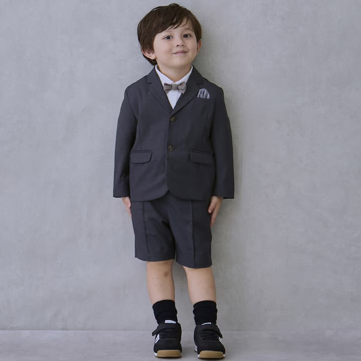 日本童裝 pe#main 西裝兩件套裝 90-130cm 男童款 冬季 OUTERWEAR 面試/宴會/表演