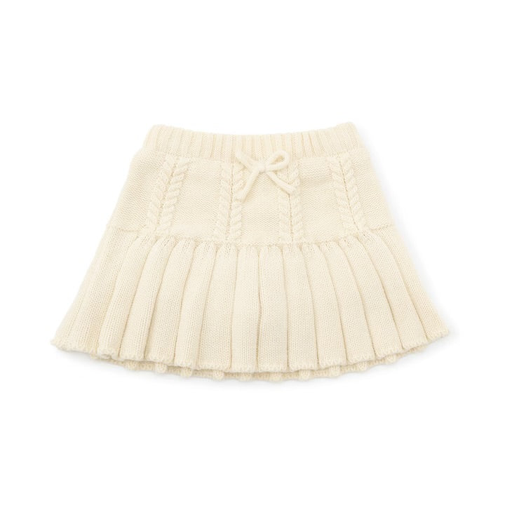 日本童裝 pe#main 針織百褶裙 80-130cm 女童款 冬季 SKIRTS