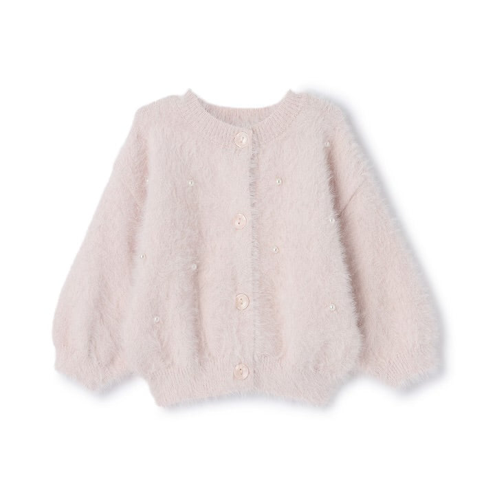 日本童裝 pe#main 毛絨針織外套 80-130cm 女童款 冬季 OUTERWEAR