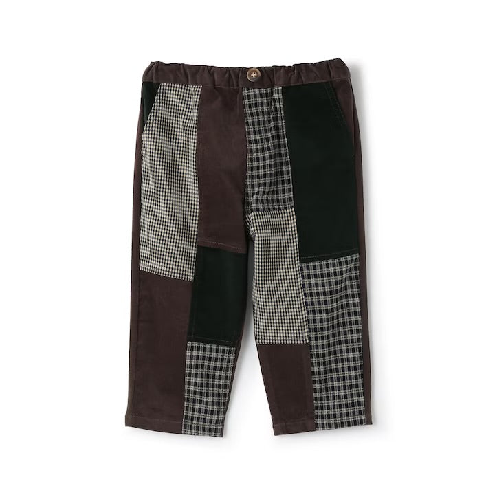 日本童裝 pe#main 拼布長褲 80-130cm 男童款 冬季 PANTS