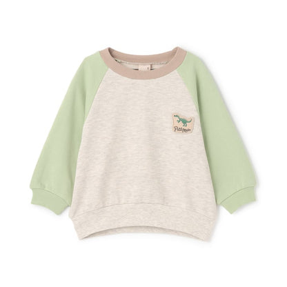 日本童裝 pe#main 印花衛衣 80-130cm 男童款 冬季 TOPS  聖誕紅/新年紅