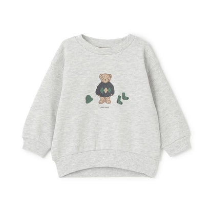 日本童裝 pe#main 印花衛衣 80-130cm 男童款 冬季 TOPS  聖誕紅/新年紅