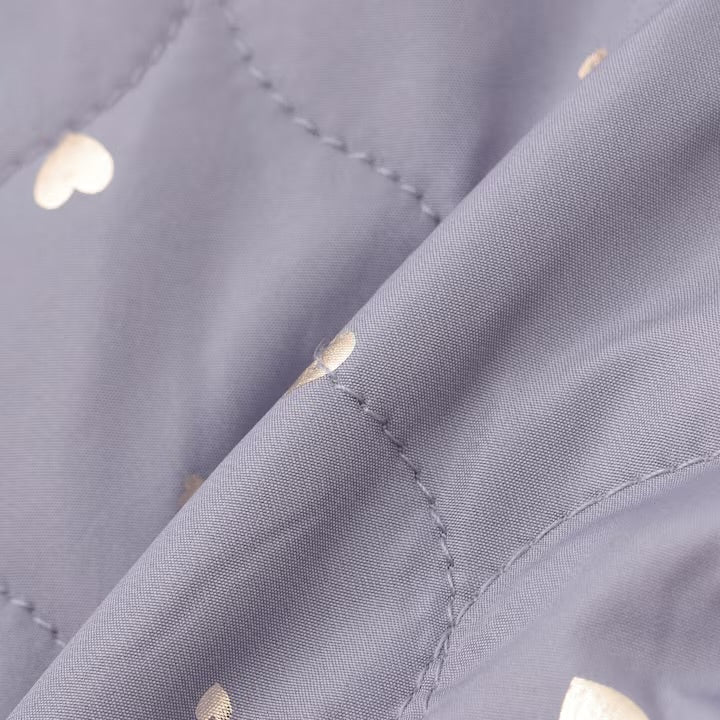 日本童裝 pe#main 2Way 雙面兩著 夾棉燙金外套 80-130cm 女童款 冬季 (適合初秋、香港平均溫度、寒冷天氣）OUTERWEAR