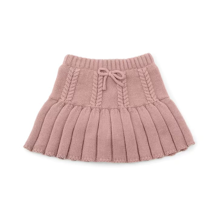 日本童裝 pe#main 針織百褶裙 80-130cm 女童款 冬季 SKIRTS