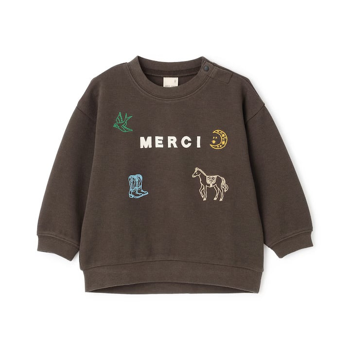 日本童裝 pe#main 印花衛衣 80-130cm 男童款 冬季 TOPS