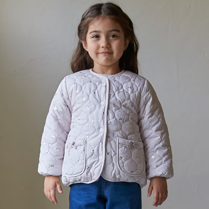 日本童裝 pe#main 2Way 雙面兩著 夾棉燙金外套 80-130cm 女童款 冬季 (適合初秋、香港平均溫度、寒冷天氣）OUTERWEAR