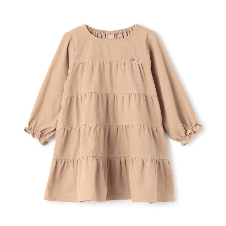 日本童裝 pe#main 燈芯絨連身裙 80-130cm 女童款 冬季 DRESSES