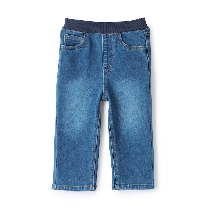 日本童裝 pe#main 磨毛牛仔褲 80-130cm 男童款 冬季 PANTS