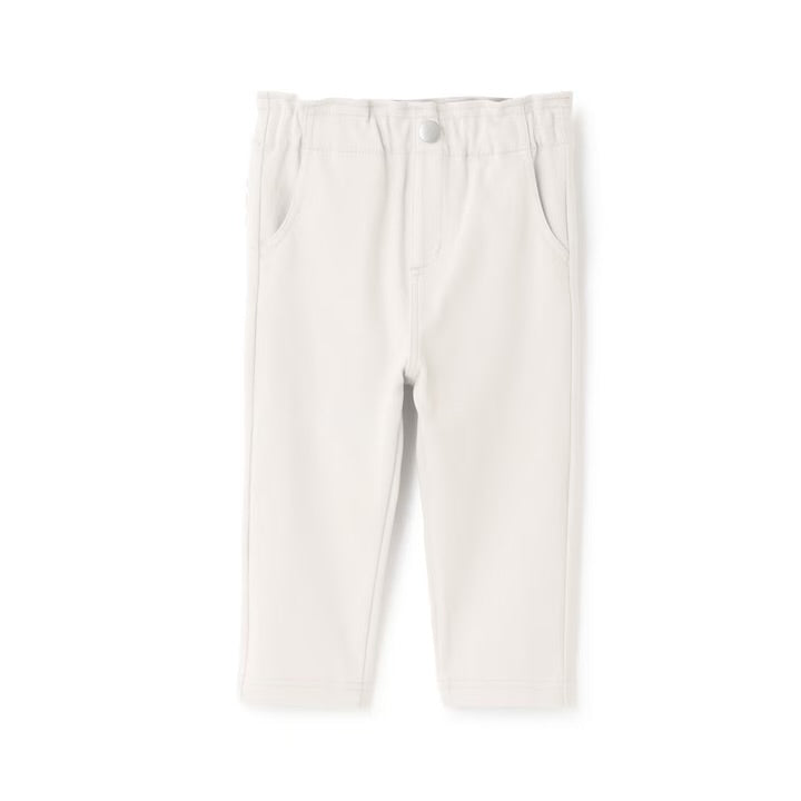 日本童裝 pe#main 【防污系列】口袋荷葉邊長褲 80-130cm 女童款 冬季 PANTS