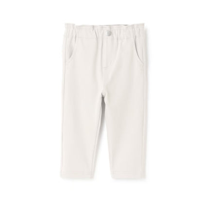 日本童裝 pe#main 【防污系列】口袋荷葉邊長褲 80-130cm 女童款 冬季 PANTS