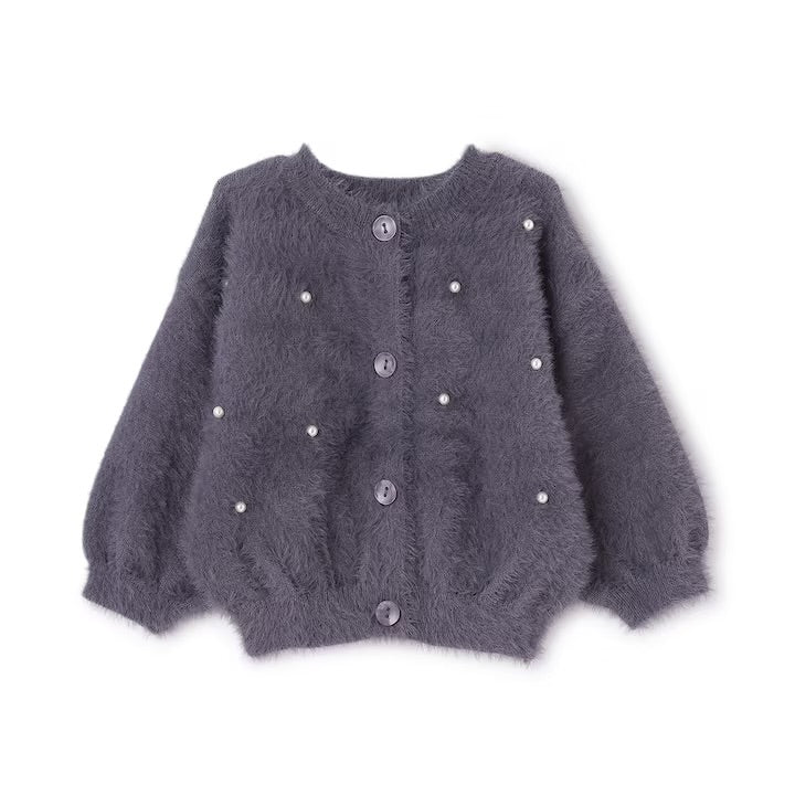 日本童裝 pe#main 毛絨針織外套 80-130cm 女童款 冬季 OUTERWEAR