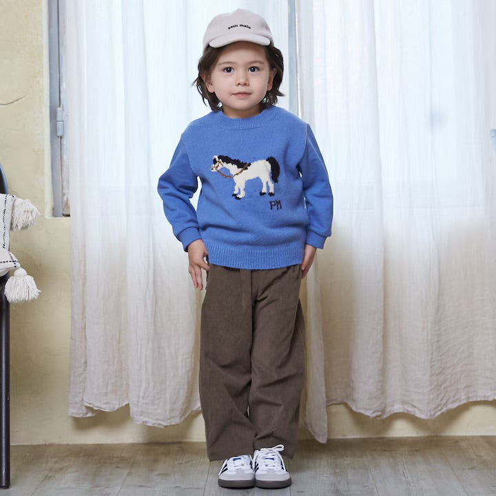 日本童裝 pe#main 針織毛衣 80-130cm 男童款 冬季 TOPS