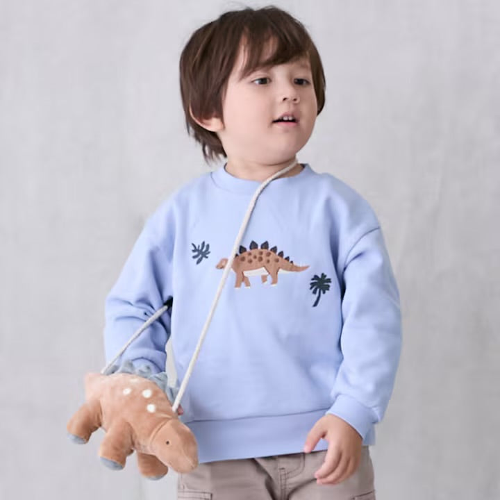 日本童裝 pe#main 動物衛衣 80-130cm 男童款 冬季 TOPS