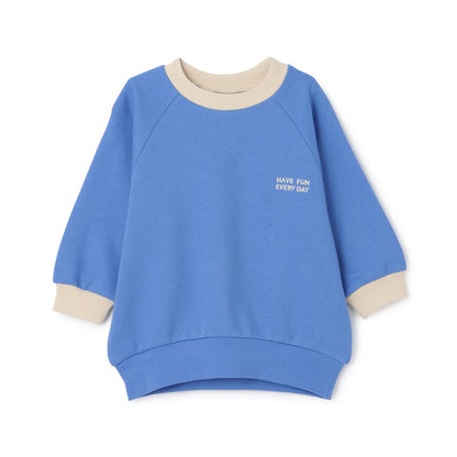 日本童裝 pe#main 抓毛領口撞色衛衣 80-130cm 男童款 冬季 TOPS