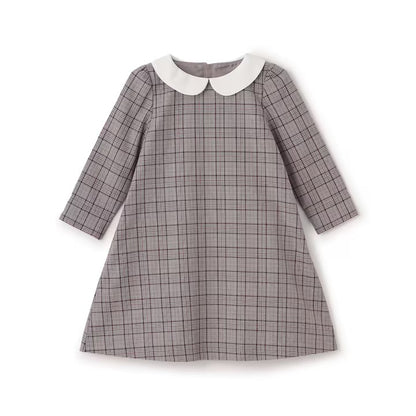 日本童裝 pe#main 翻領禮服連身裙 90-130cm 女童款 冬季 DRESSES 面試/宴會/表演