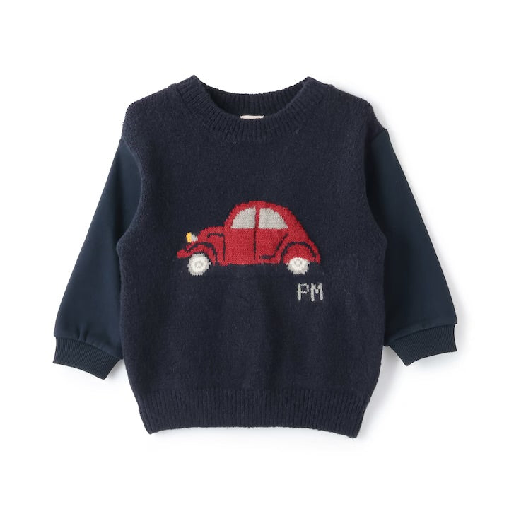 日本童裝 pe#main 針織毛衣 80-130cm 男童款 冬季 TOPS