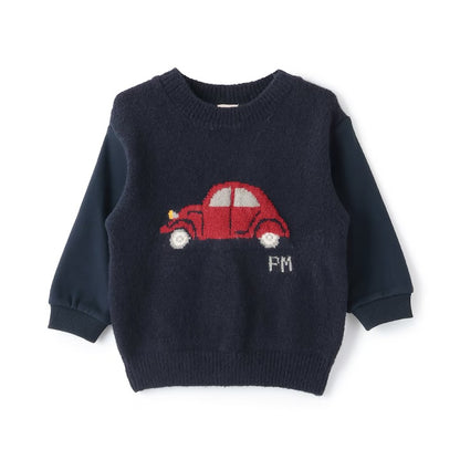 日本童裝 pe#main 針織毛衣 80-130cm 男童款 冬季 TOPS