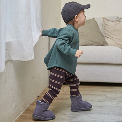 日本童裝 pe#main 針織打底褲 80-110cm 男童款 冬季 PANTS