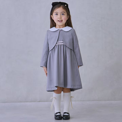 日本童裝 pe#main 禮服短外套 90-130cm 女童款 冬季 OUTERWEAR 面試/宴會/表演