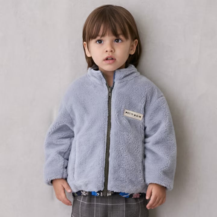 日本童裝 pe#main [防水系統] 2Way 雙面兩著 夾棉外套 80-130cm 男童款 冬季 (適合香港平均溫度、寒冷天氣）OUTERWEAR