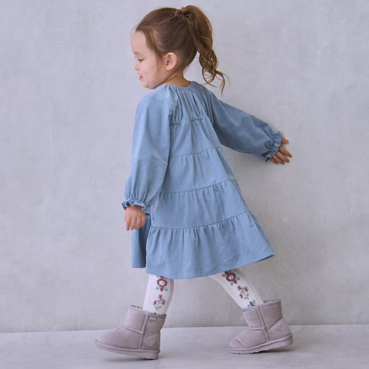 日本童裝 pe#main 燈芯絨連身裙 80-130cm 女童款 冬季 DRESSES