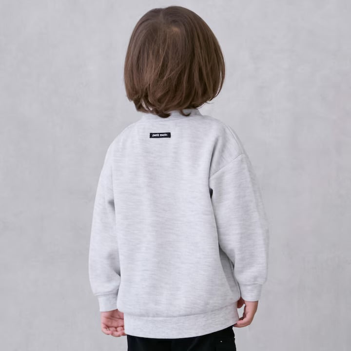 日本童裝 pe#main 印花衛衣 80-130cm 男童款 冬季 TOPS