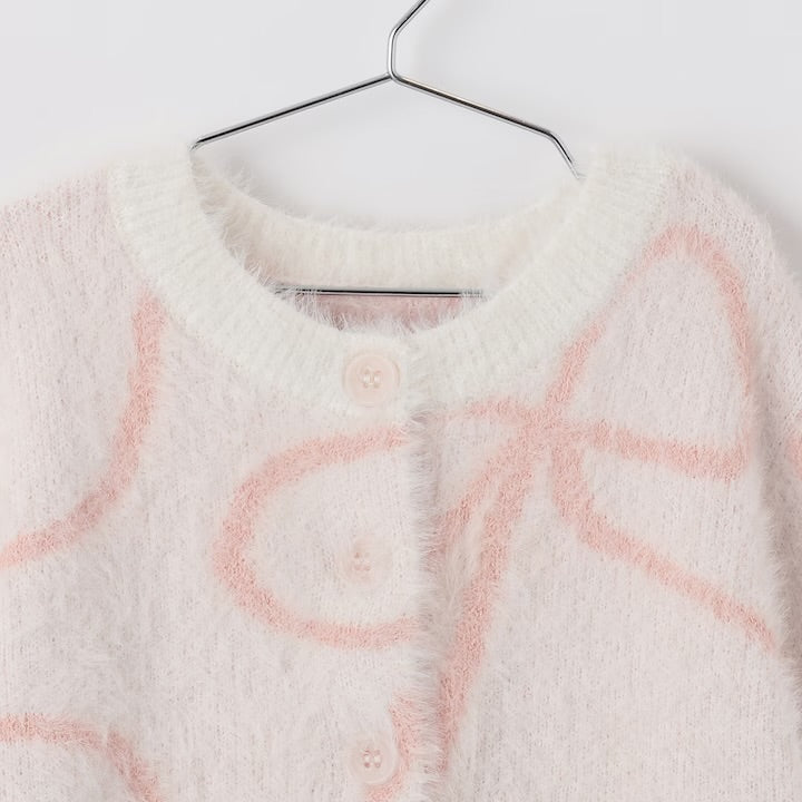 日本童裝 pe#main 毛絨針織外套 80-130cm 女童款 冬季 OUTERWEAR