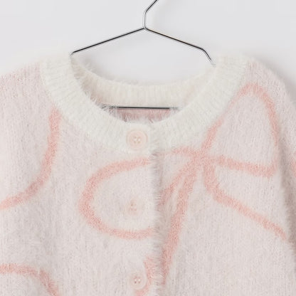 日本童裝 pe#main 毛絨針織外套 80-130cm 女童款 冬季 OUTERWEAR