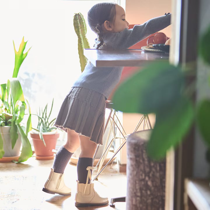 日本童裝 pe#main 針織百褶裙 80-130cm 女童款 冬季 SKIRTS