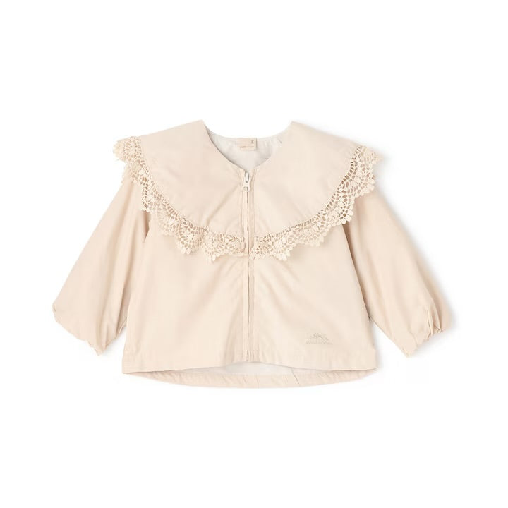 日本童裝 pe#main 荷葉邊風褸 80-130cm 女童款 冬季 TOPS