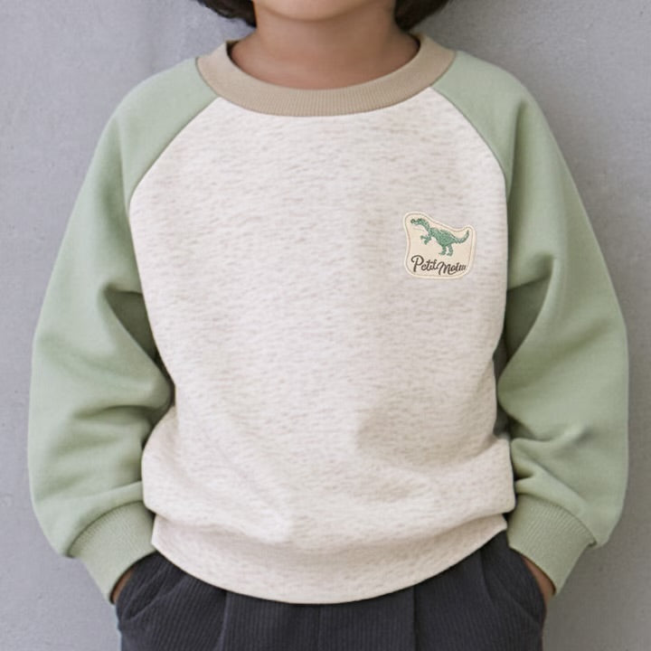 日本童裝 pe#main 印花衛衣 80-130cm 男童款 冬季 TOPS  聖誕紅/新年紅