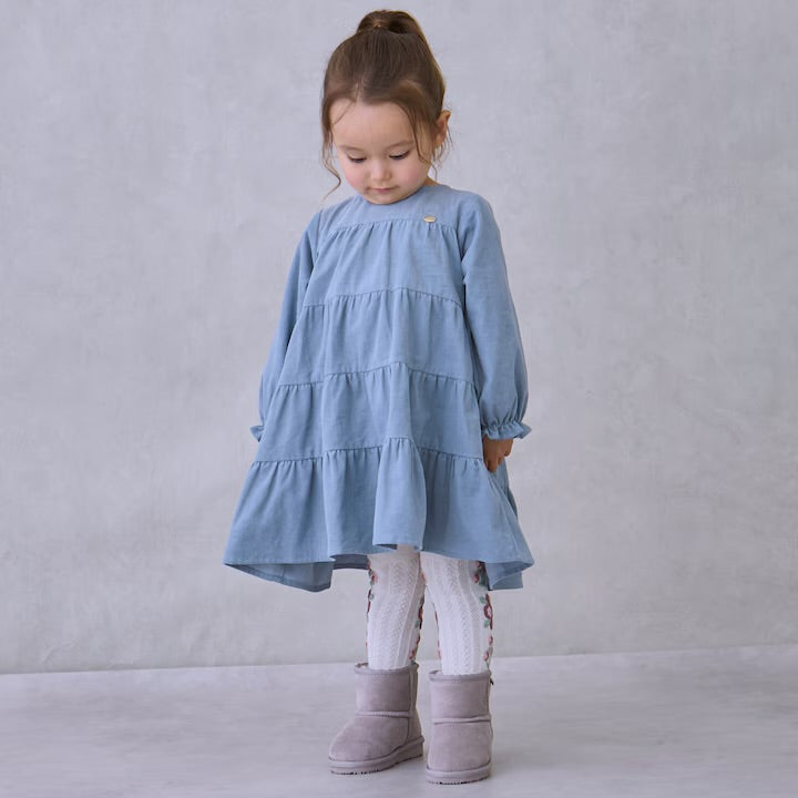 日本童裝 pe#main 燈芯絨連身裙 80-130cm 女童款 冬季 DRESSES