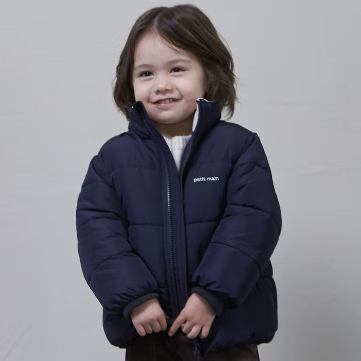 日本童裝 pe#main 防水 夾棉外套 80-130cm 男童款/女童款 冬季 (適合寒冷天氣、溫度低天氣）OUTERWEAR 聖誕紅/新年紅