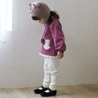 日本童裝 pe#main 保暖緊身褲 80-130cm 女童款 冬季 PANTS