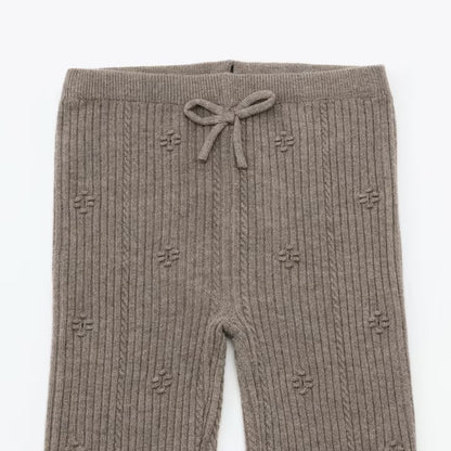 日本童裝 pe#main 針織打底褲 80-130cm 女童款 冬季 PANTS