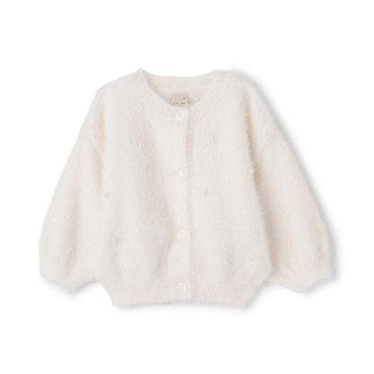 日本童裝 pe#main 毛絨針織外套 80-130cm 女童款 冬季 OUTERWEAR