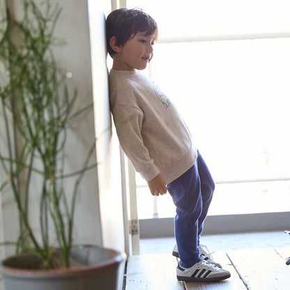 日本童裝 pe#main 【防污系列】蓬鬆緊身褲 80-110cm 男童款 冬季 PANTS