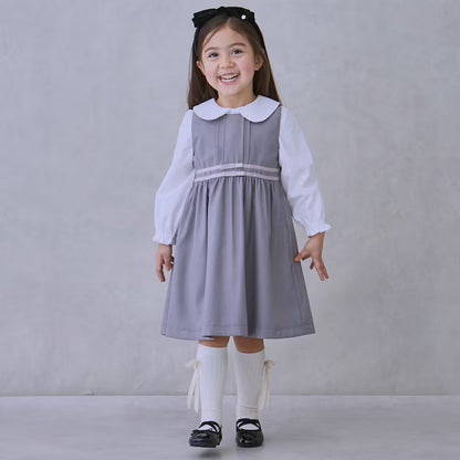 日本童裝 pe#main 蝴蝶結背心裙 90-130cm 女童款 冬季 DRESSES 面試/宴會/表演