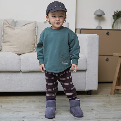 日本童裝 pe#main 針織打底褲 80-110cm 男童款 冬季 PANTS