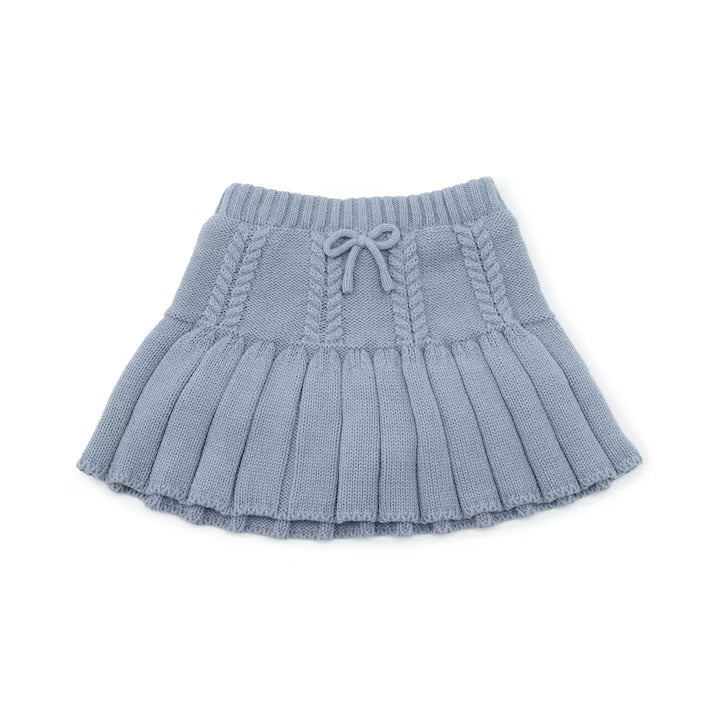 日本童裝 pe#main 針織百褶裙 80-130cm 女童款 冬季 SKIRTS