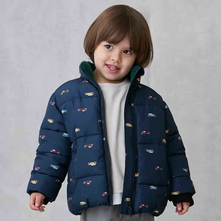 日本童裝 pe#main 防水 夾棉外套 80-130cm 男童款/女童款 冬季 (適合寒冷天氣、溫度低天氣）OUTERWEAR 聖誕紅/新年紅