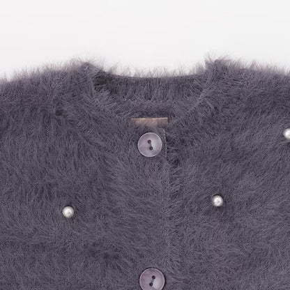 日本童裝 pe#main 毛絨針織外套 80-130cm 女童款 冬季 OUTERWEAR